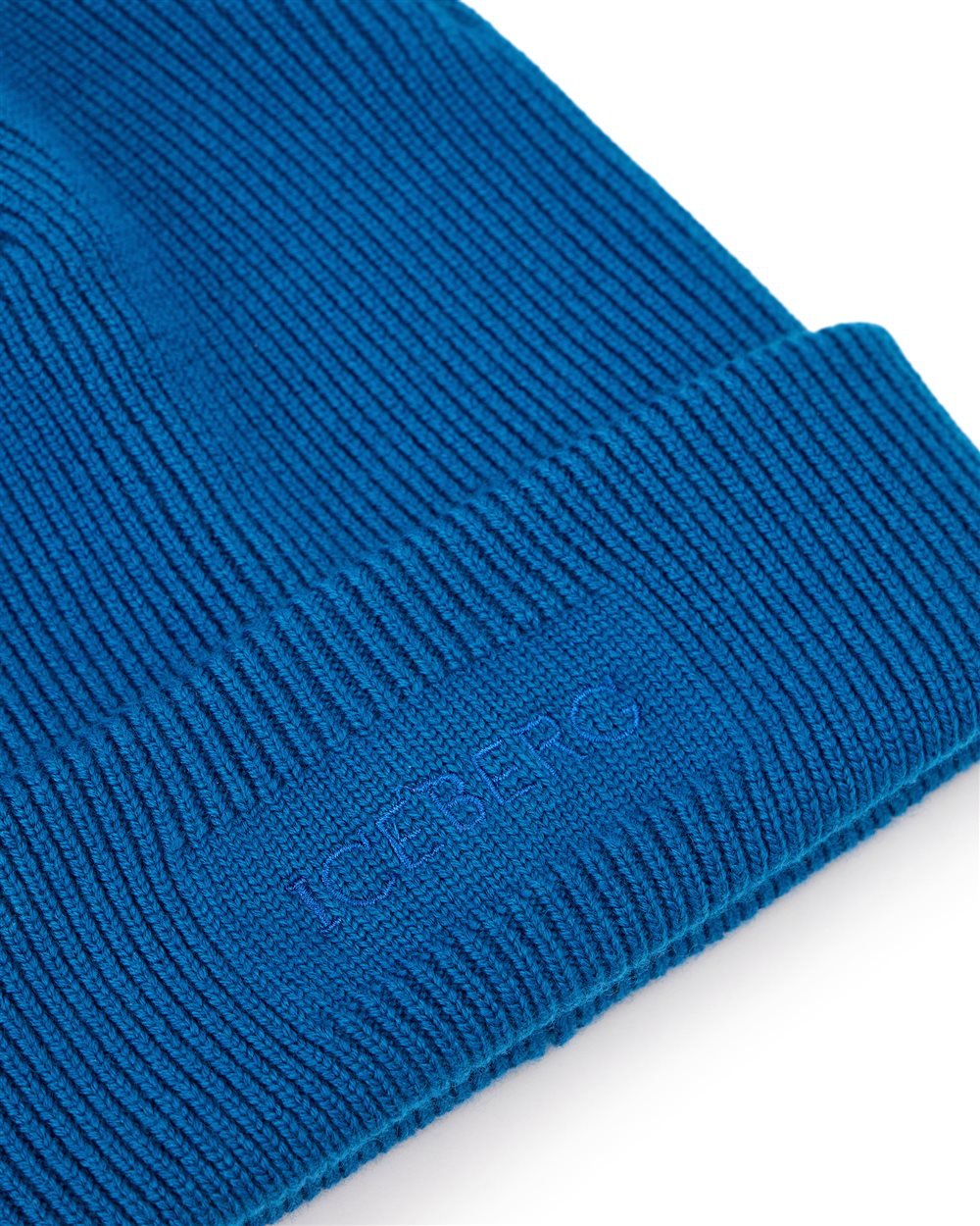 Bluette hat in extra-fine merino wool knit - Iceberg - Official Website