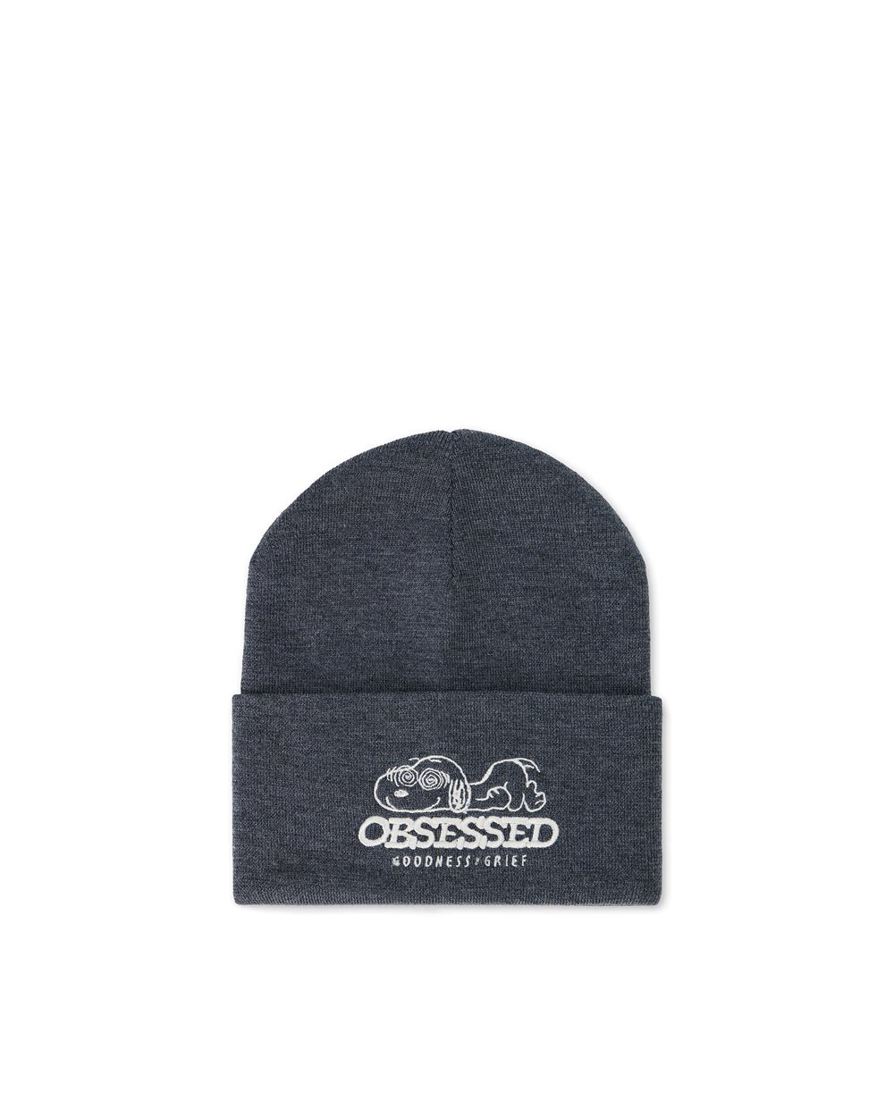 Dark Grey Merino Wool Beanie: Iconic and Fun - Iceberg - Official Website