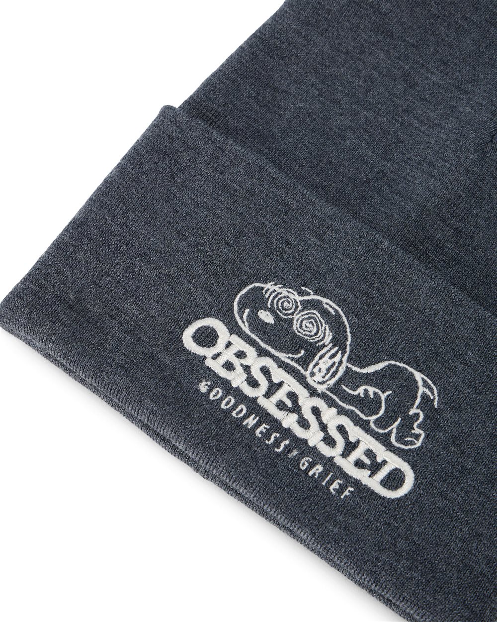 Dark Grey Merino Wool Beanie: Iconic and Fun - Iceberg - Official Website