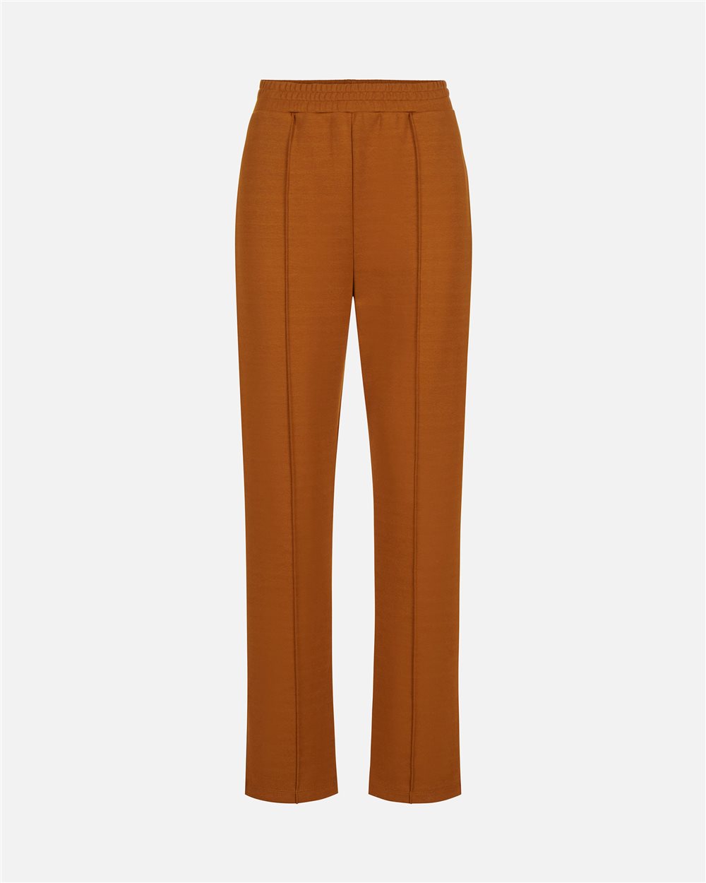 Hazelnut scuba trousers with Symbol logo on the back - Iceberg - Official Website