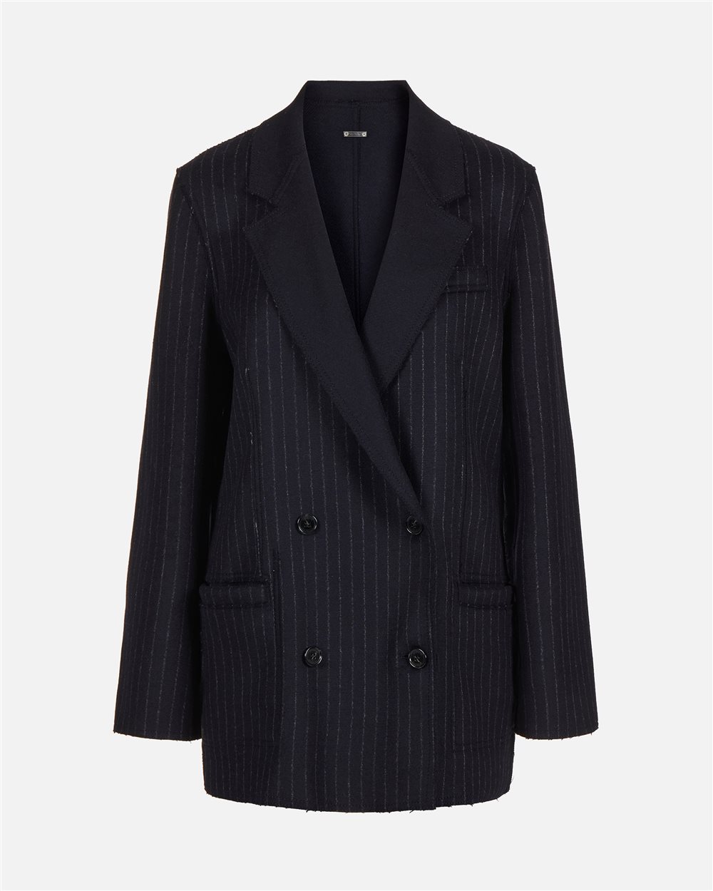 Reversible double-breasted jacket in double-face cloth - Iceberg - Official Website