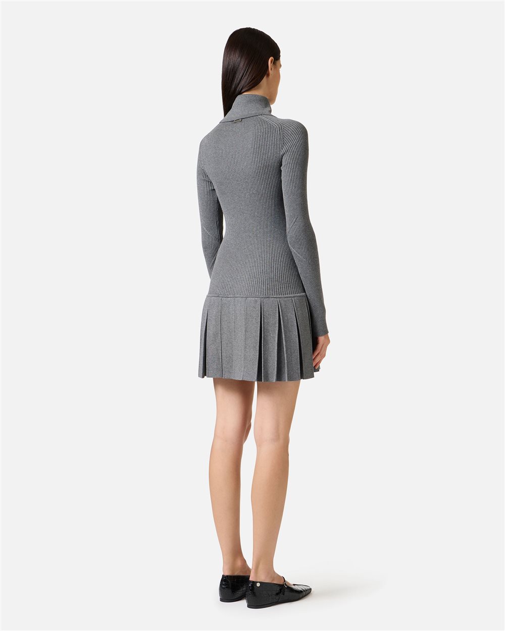 Regular-fit double-breasted jacket in gray check - Iceberg - Official Website