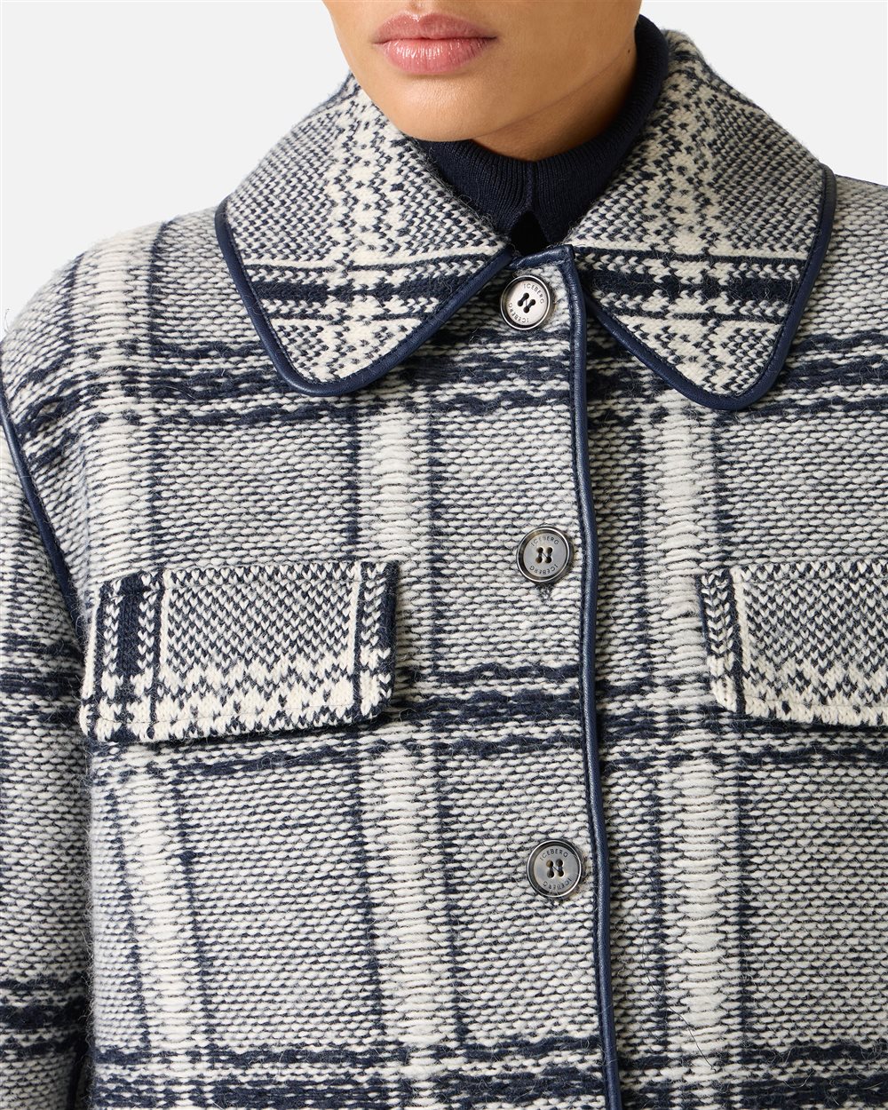 Cappotto reversibile regular fit multicolor - Iceberg - Official Website