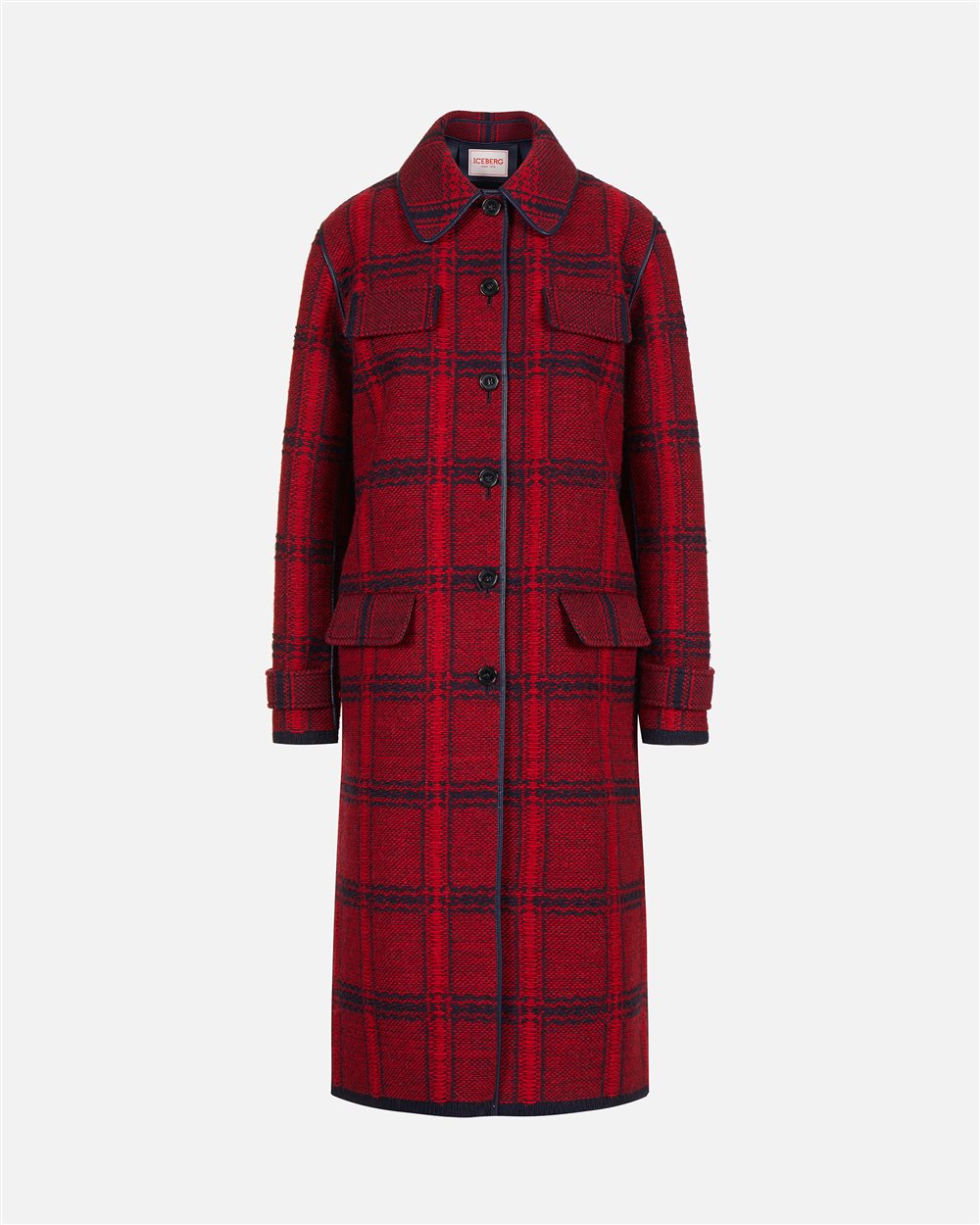 Cappotto reversibile regular fit multicolor - Iceberg - Official Website