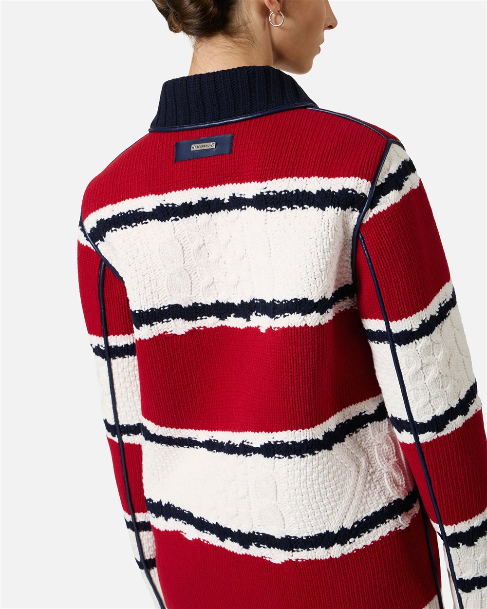 Multicolor Regular-Fit Coat - Iceberg - Official Website