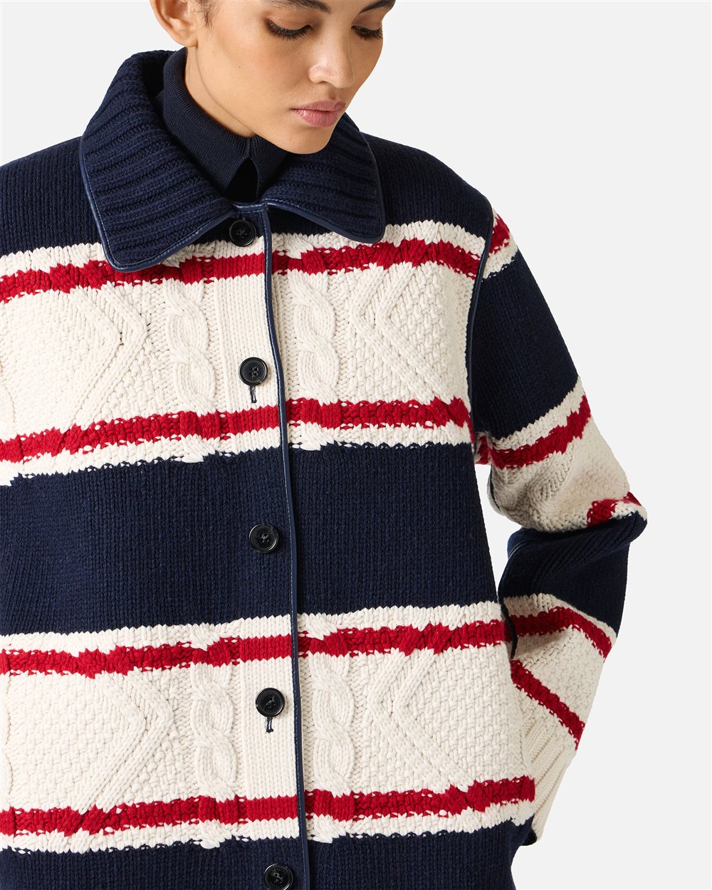 Multicolor Regular-Fit Coat - Iceberg - Official Website