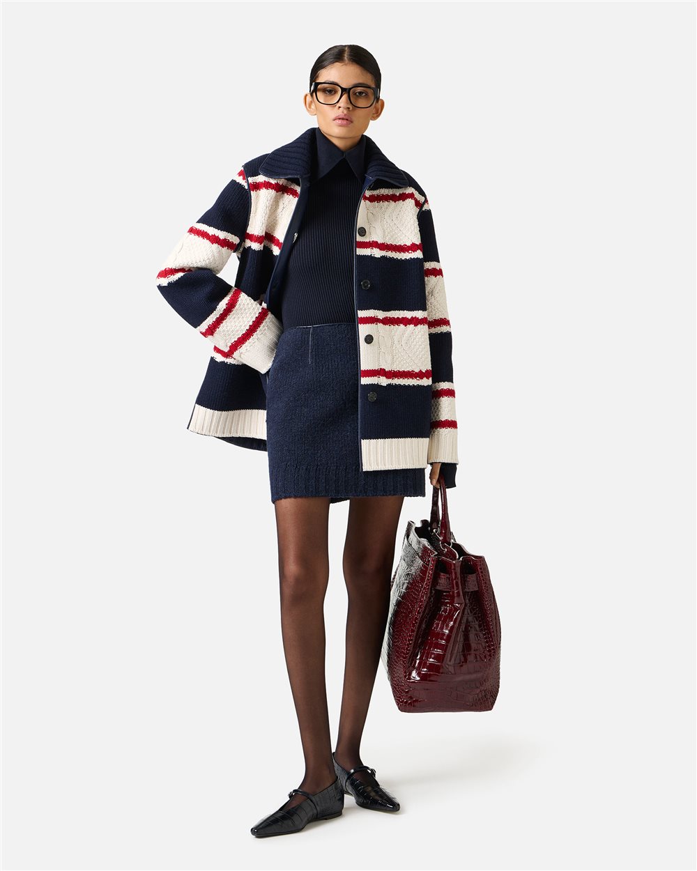 Multicolor Regular-Fit Coat - Iceberg - Official Website