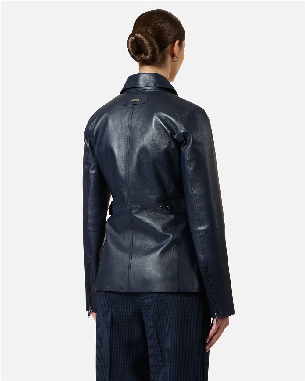 Blue and black short coat - Iceberg - Official Website