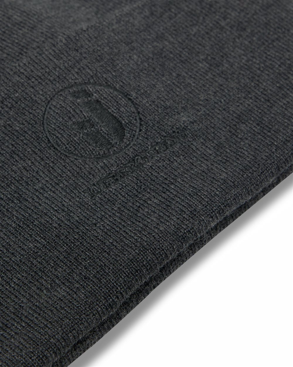 Lead Grey Wool Blend Knit Beanie Iceberg - Iceberg - Official Website