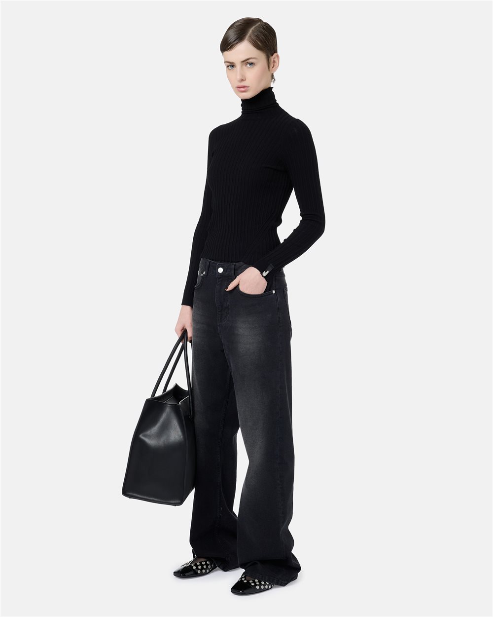 Black Iceberg Turtleneck - Iceberg - Official Website