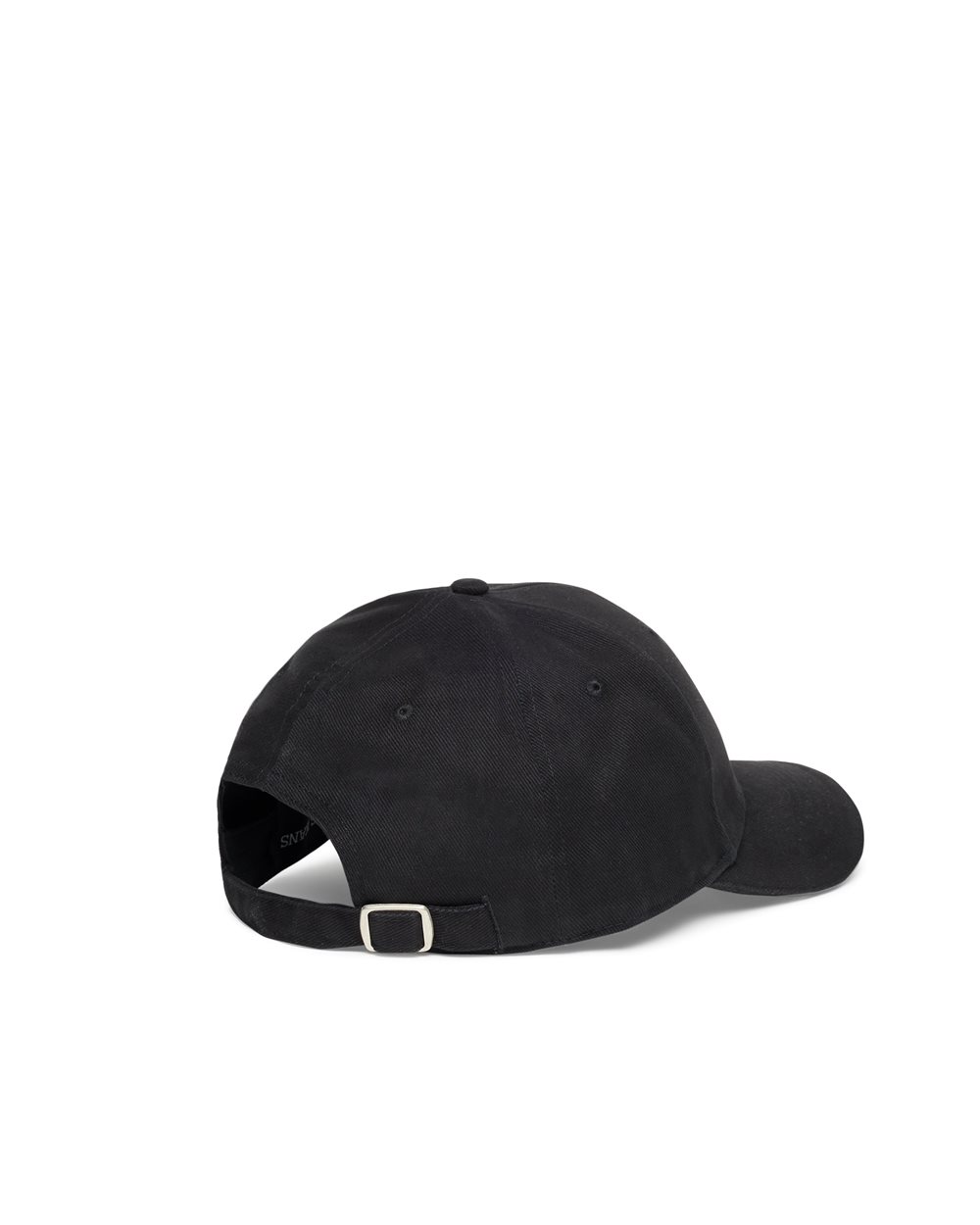 Black Cotton Gabardine Baseball Cap with IJ Logo Embroidery - Iceberg - Official Website