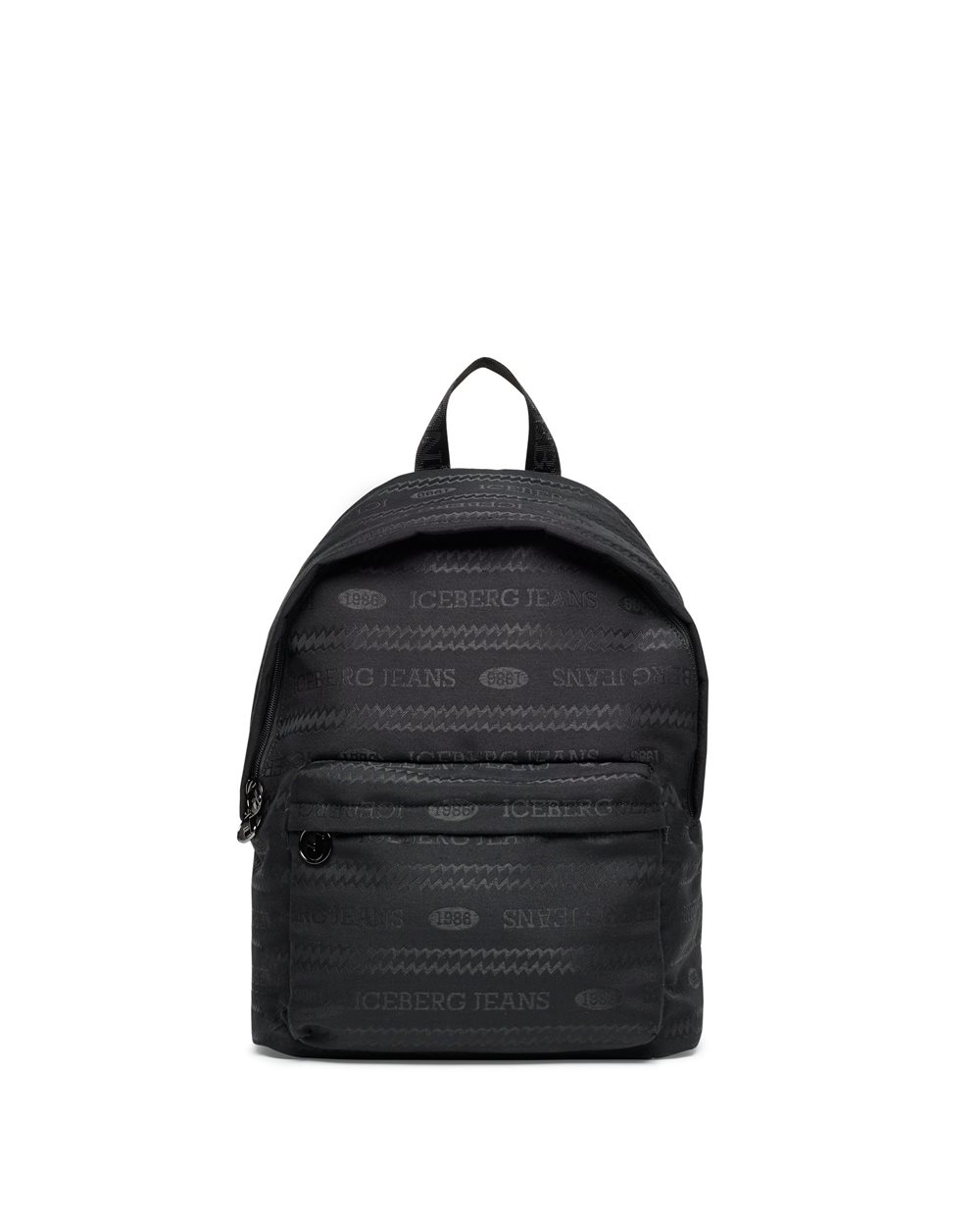 1986 jacquard nylon backpack: functionality and iconic style - Iceberg - Official Website