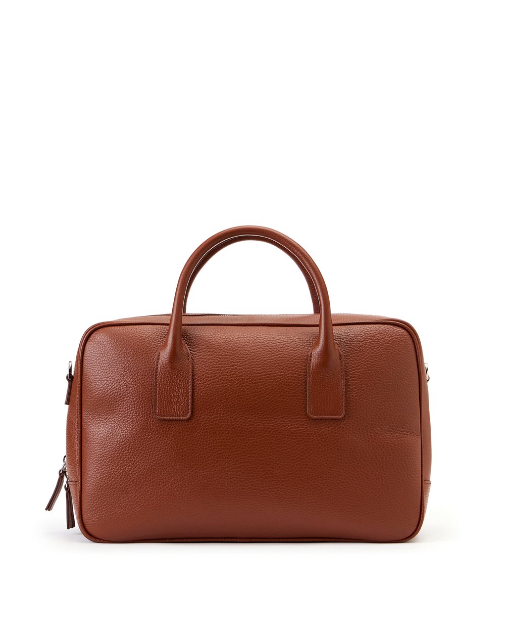 Borsa a tracolla in pelle prince nocciola con fibbie logo e dettaglio logo iceberg debossed - Iceberg - Official Website