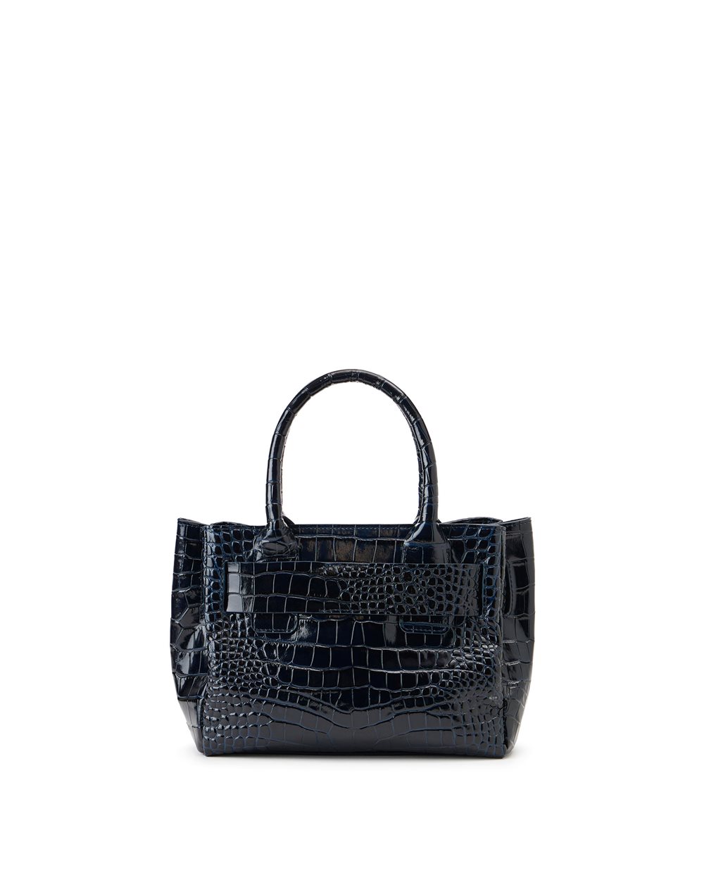 Black calfskin shopper bag - Iceberg - Official Website