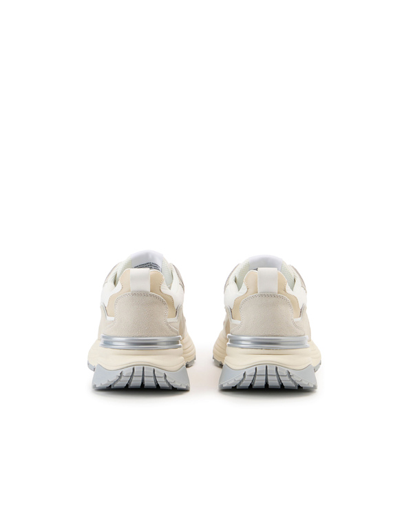 Beige and white running sneakers - Iceberg - Official Website