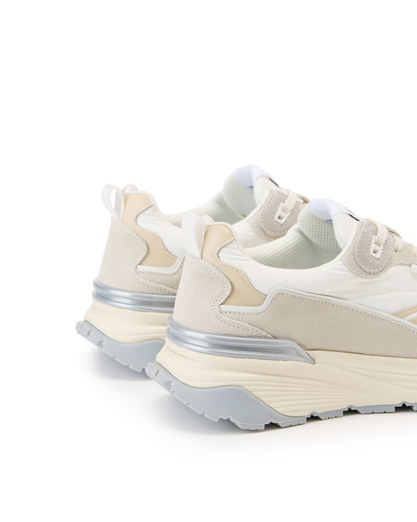 Beige and white running sneakers - Iceberg - Official Website