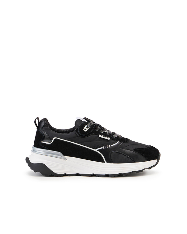 Schwarz-weiße Running-Sneaker - Iceberg - Official Website