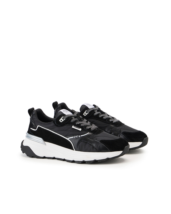 Schwarz-weiße Running-Sneaker - Iceberg - Official Website