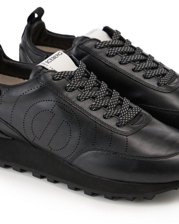 Black running sneakers - Iceberg - Official Website