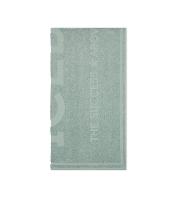 Sage Green Beach Towel with Transparent Iceberg Logo - Iceberg - Official Website