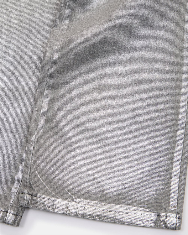 5-Pocket Wide Leg Jeans Grey Degradé - Iceberg - Official Website