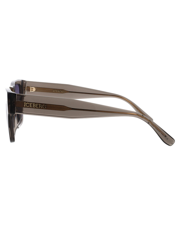 The I Iceberg Square Smoke Grey Sunglasses - Iceberg - Official Website