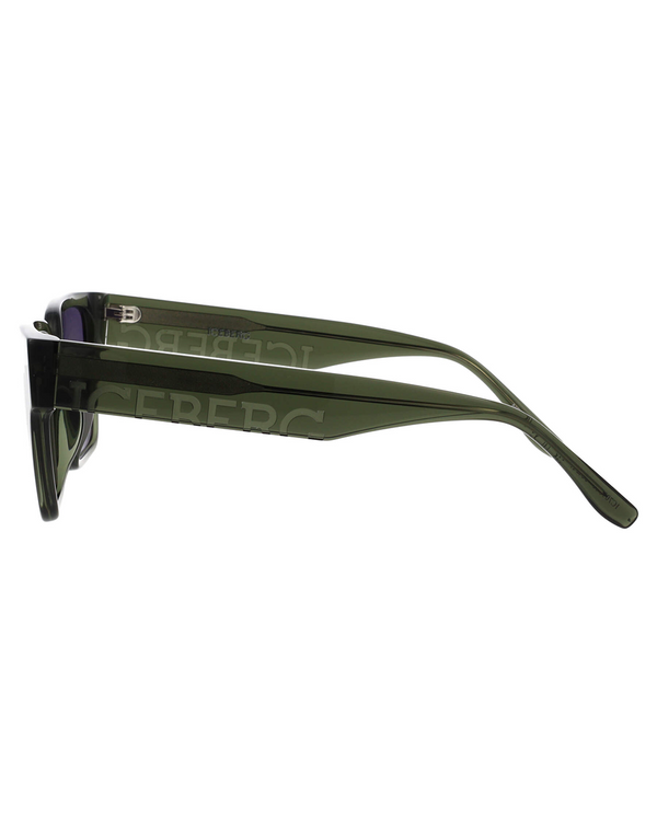 Green sunglasses The Engraved Icon Iceberg - Iceberg - Official Website