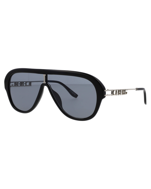 Occhiali da sole neri modello aviator Anniversary Special Edition - Iceberg - Official Website