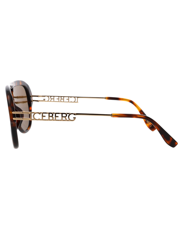 Aviator-Sonnenbrille in Schildpatt-Optik Anniversary Special Edition - Iceberg - Official Website