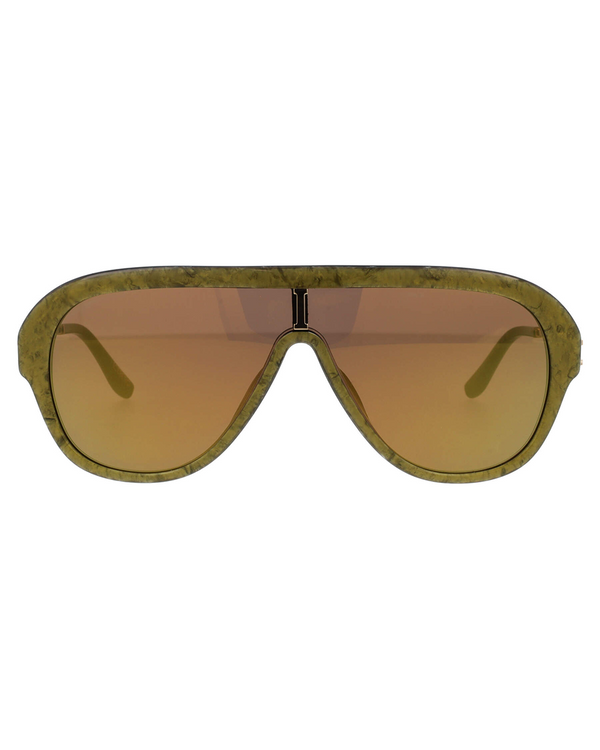 Anniversary Special Edition Green Marbled Aviator Sunglasses - Iceberg - Official Website