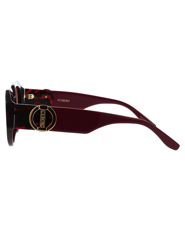 Oversized tortoiseshell sunglasses The Monogram Iceberg - Iceberg - Official Website