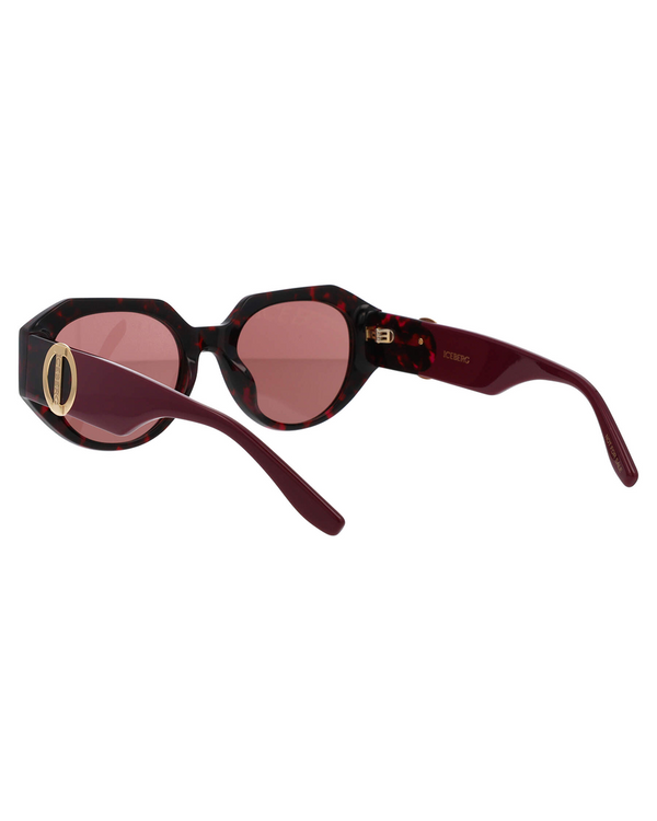 Oversized tortoiseshell sunglasses The Monogram Iceberg - Iceberg - Official Website