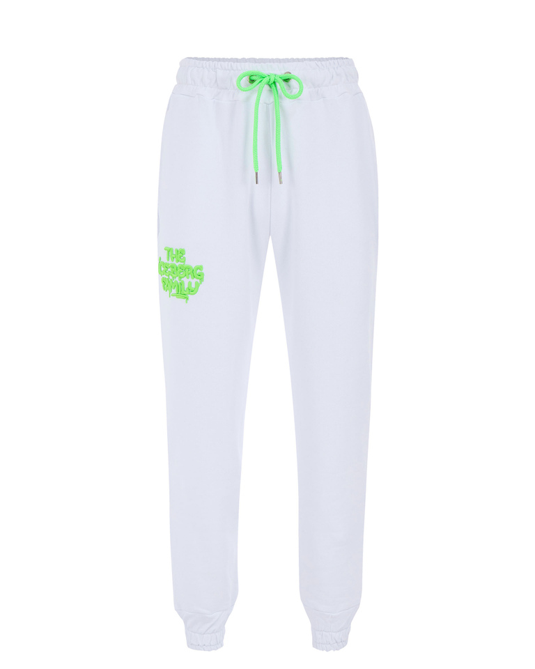 Iceberg x Family First White Tracksuit Pants - Trousers | Iceberg - Official Website