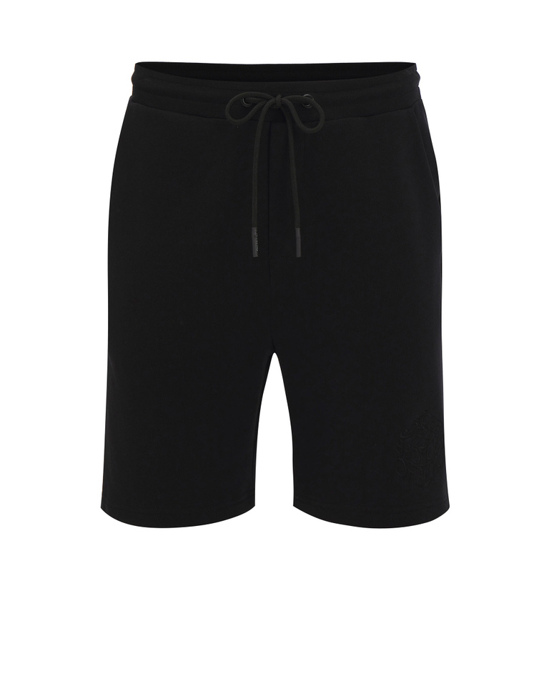 Black Iceberg shorts - Trousers | Iceberg - Official Website