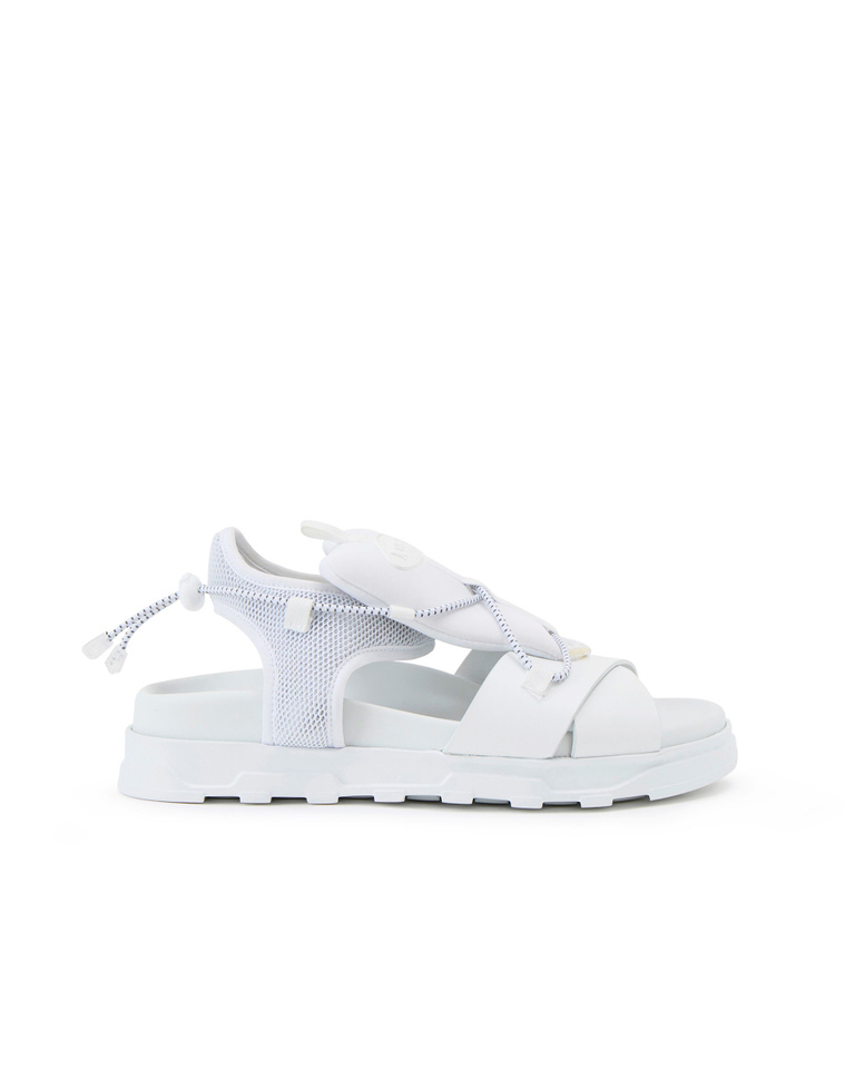 Women's Tongue Extralight White Sandals - Shoes & sneakers | Iceberg - Official Website