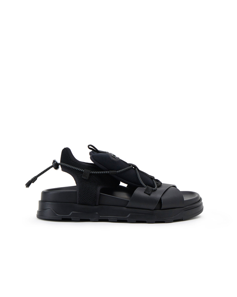 Women's Tongue Extralight Black Sandals - Shoes & sneakers | Iceberg - Official Website