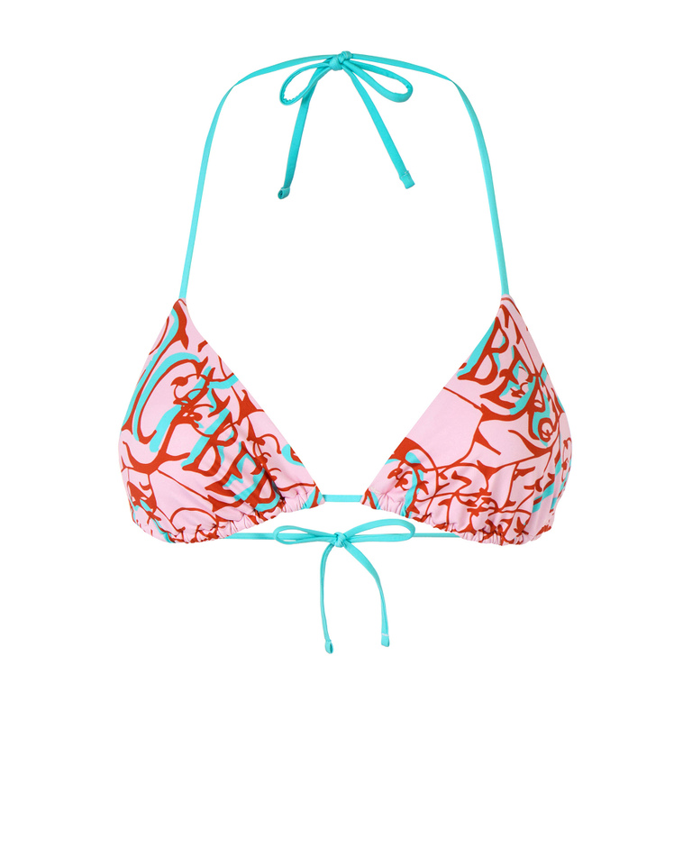 CNY Tiger triangle bikini bra - Beachwear | Iceberg - Official Website