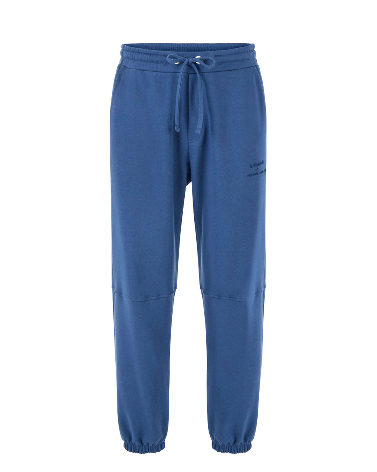 Avio blue Kailand Morris joggers - Trousers | Iceberg - Official Website