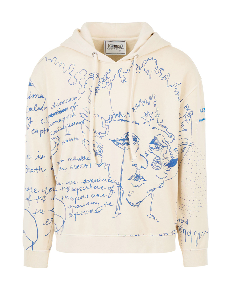INK ART Kailand Morris sweatshirt - Kailand O. Morris | Iceberg - Official Website