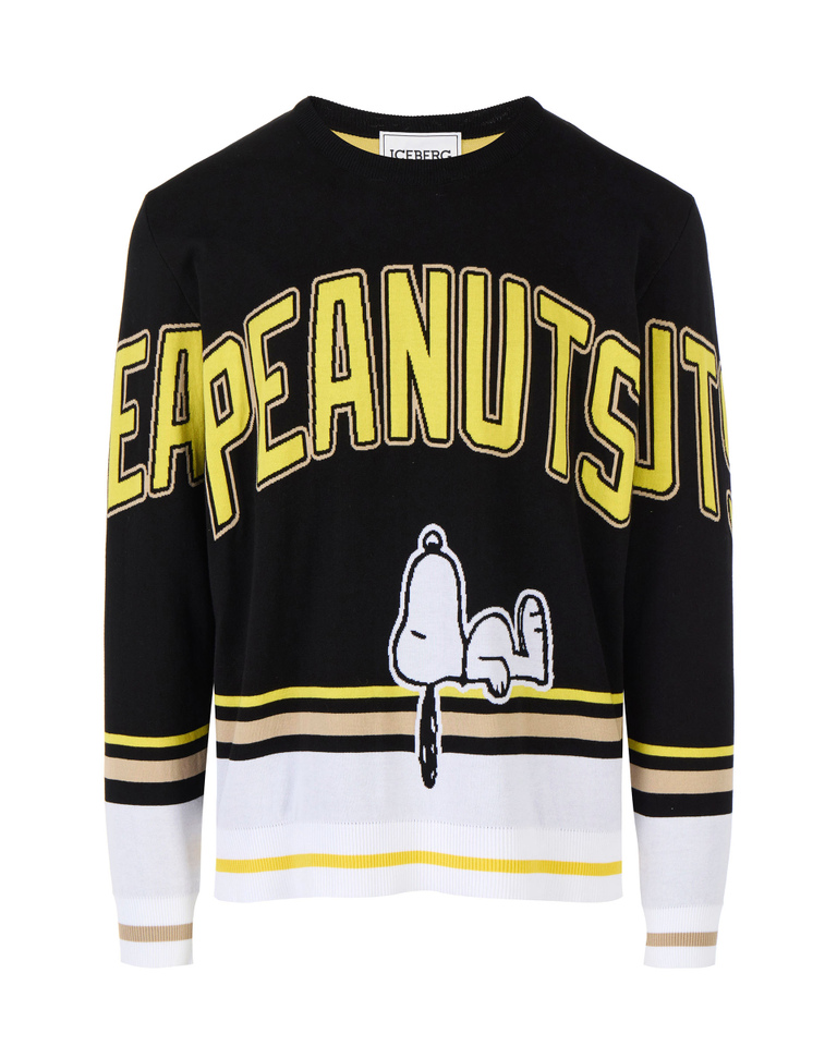 Peanuts Jumper with Snoopy Print - MAN | Iceberg - Official Website