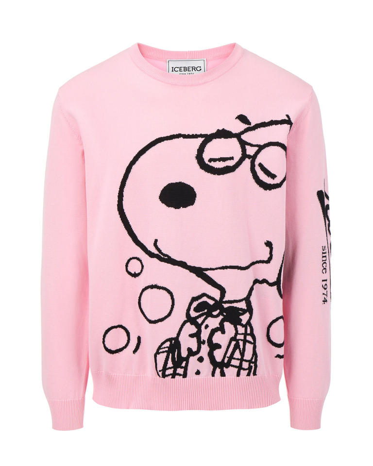 Snoopy Graphic Sweatshirt - Man | Iceberg - Official Website