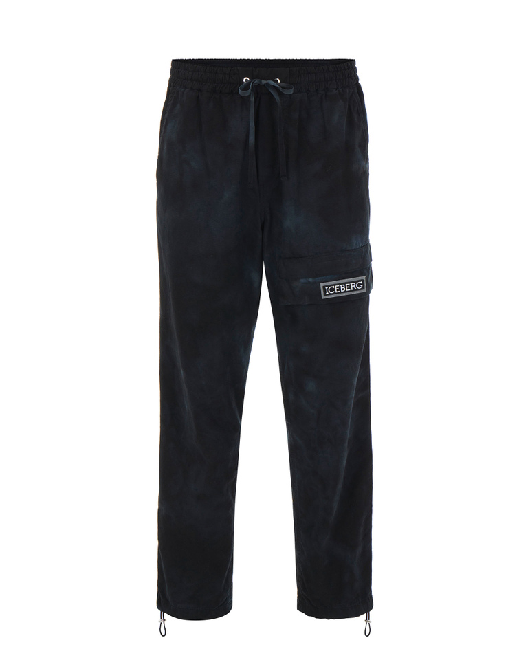 Tie-Dye Cargo Pants - Trousers | Iceberg - Official Website