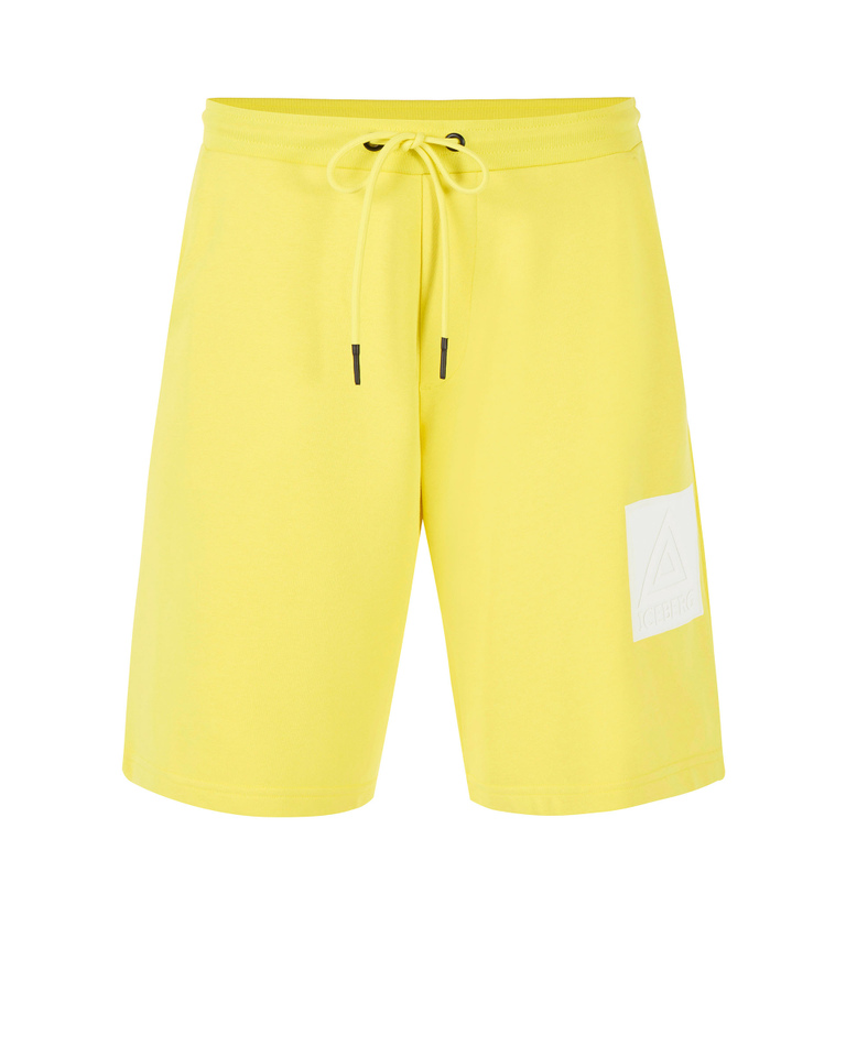Triangle yellow Bermudas - Clothing | Iceberg - Official Website