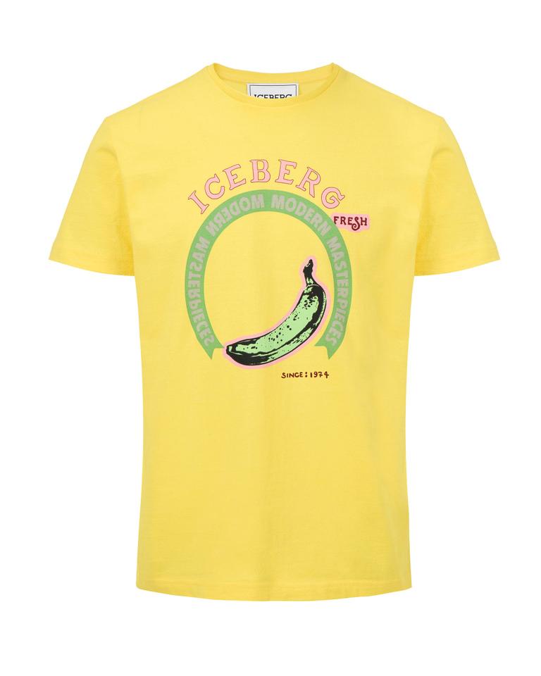 T-shirt gialla Banane - GO BANANAS! | Iceberg - Official Website