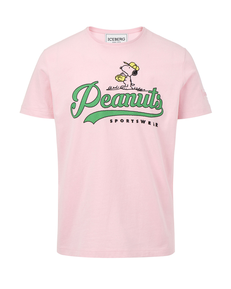 Pink Peanuts T-shirt - T-shirts & polo | Iceberg - Official Website