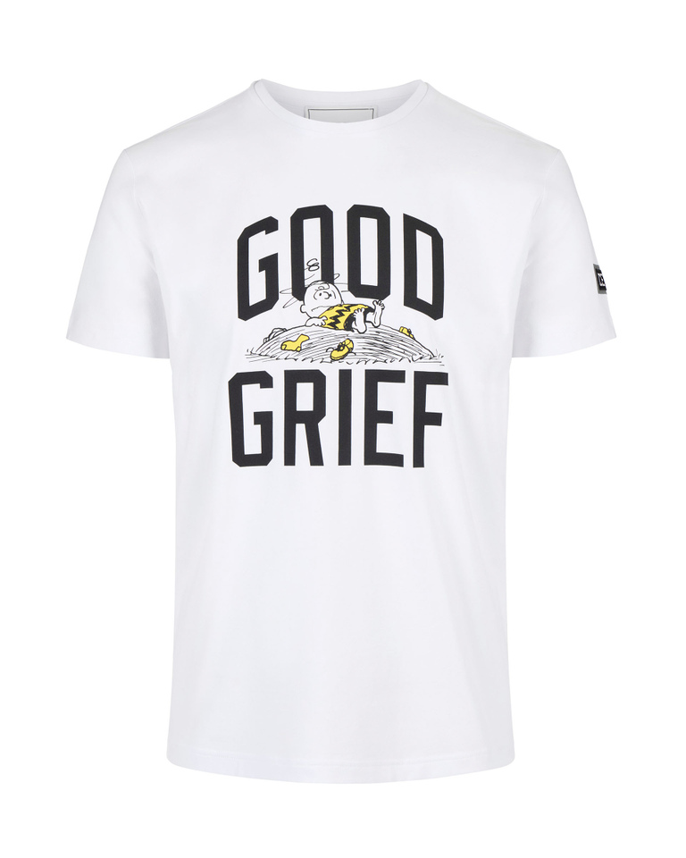 Charlie Brown Good Grief white t-shirt - New in | Iceberg - Official Website