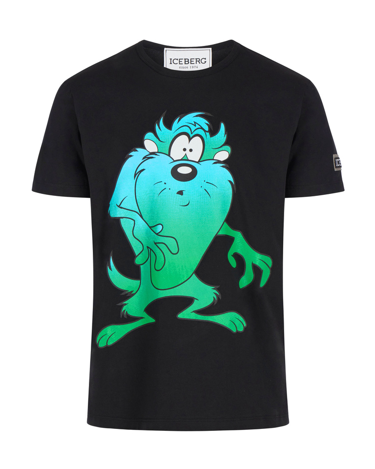 T-shirt nera Taz - Online exclusive | Iceberg - Official Website