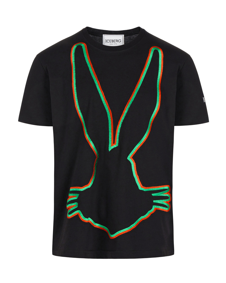 Black Bugs Bunny T-shirt - Online exclusive | Iceberg - Official Website