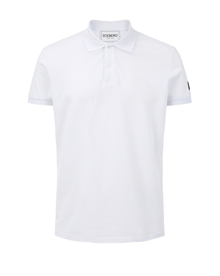 White polo shirt - T-shirts & polo | Iceberg - Official Website