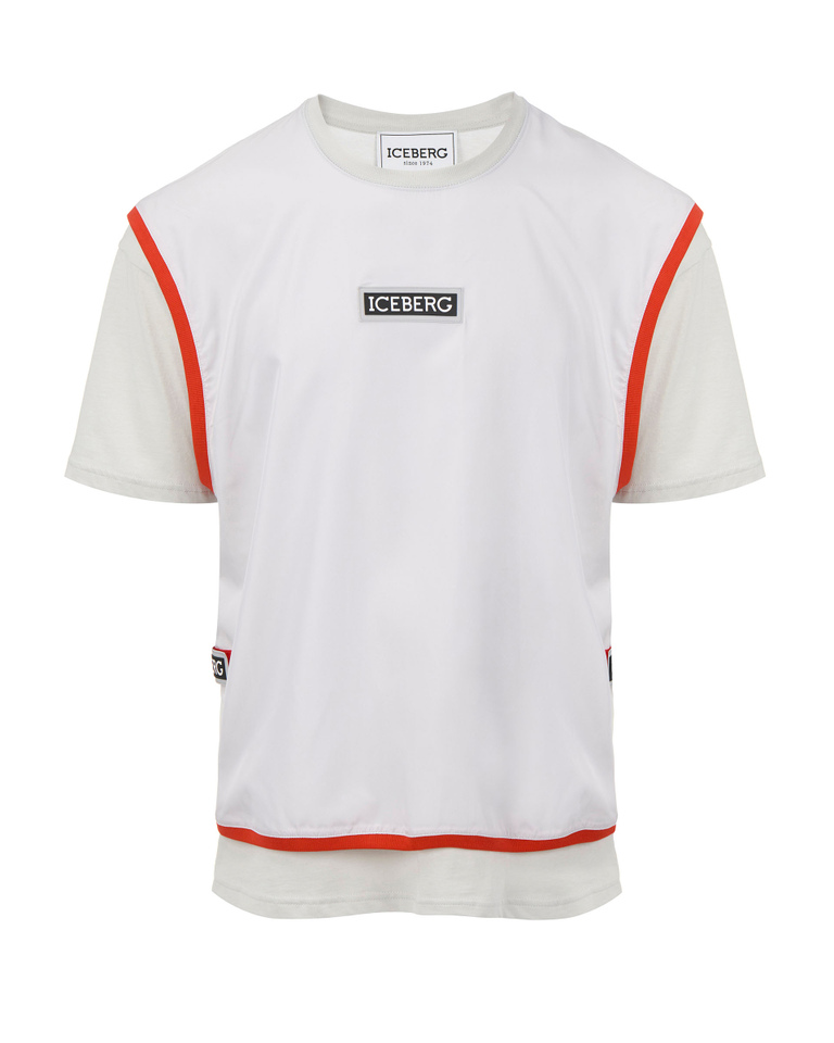 T-shirt layer sovrapposto - Uomo | Iceberg - Official Website